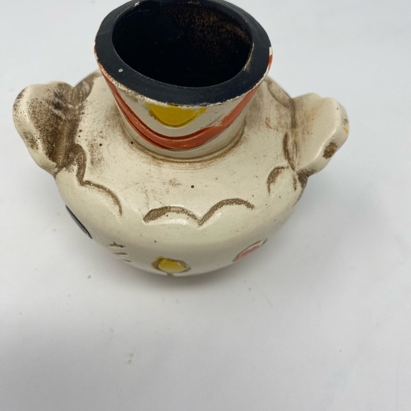 Vintage Indian Hand Crafted Painted Miniature Decorative Vase - Picture 4 of 7